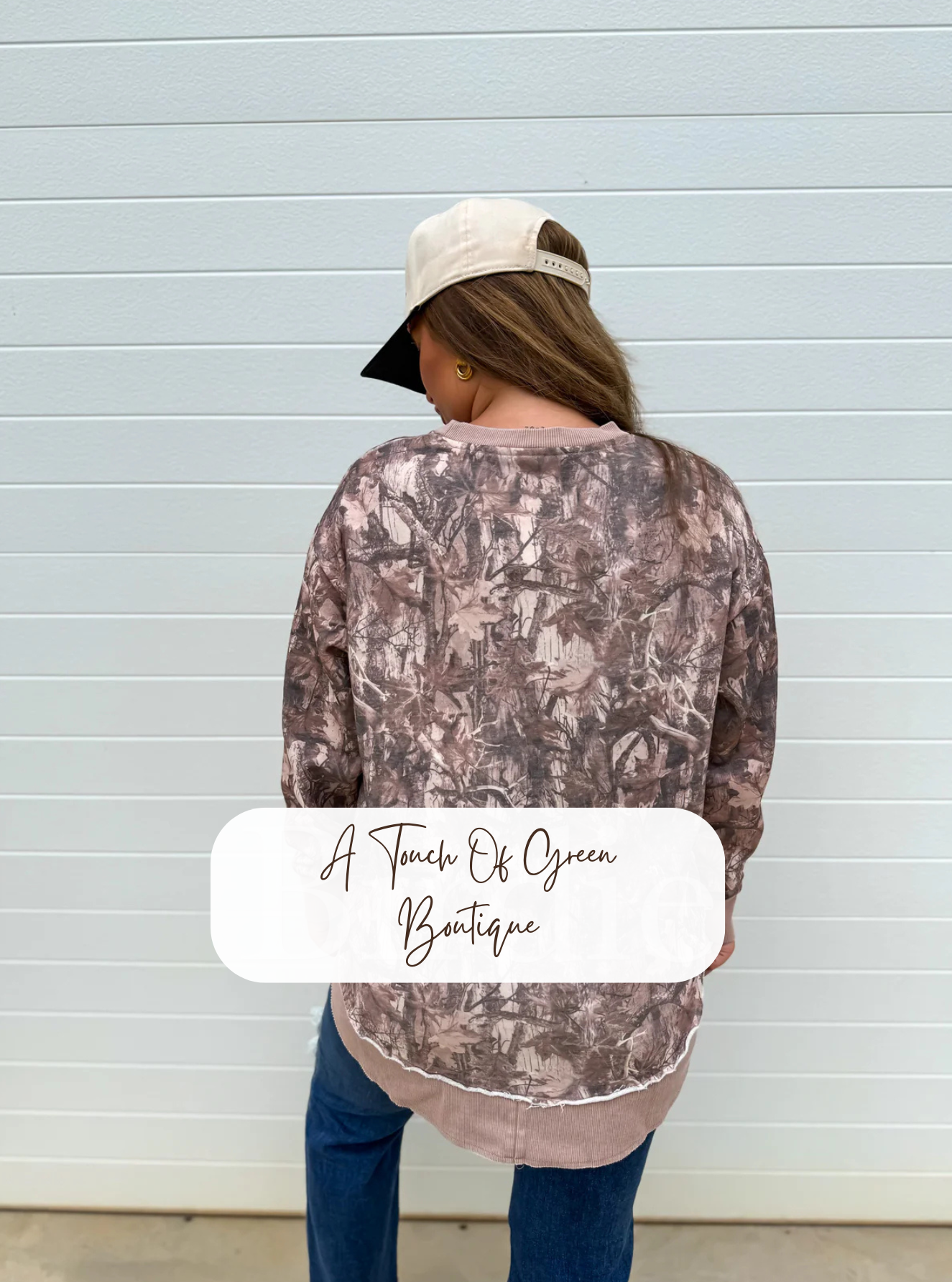 PREORDER Everyday Curve Pullover in Dark Camo