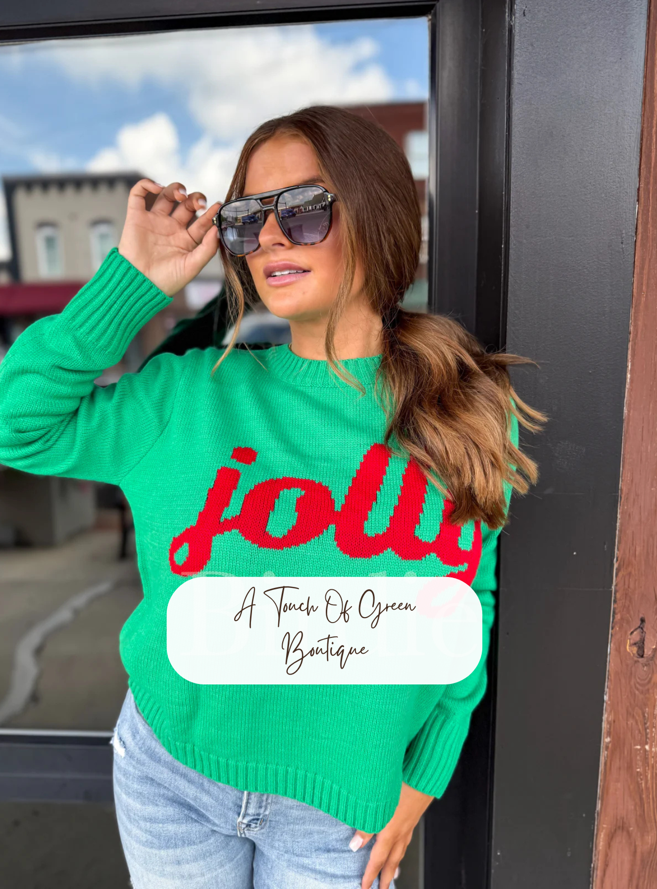 PREORDER Jolly Sweater in Green