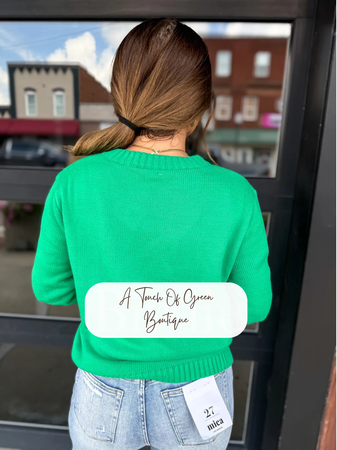 PREORDER Jolly Sweater in Green