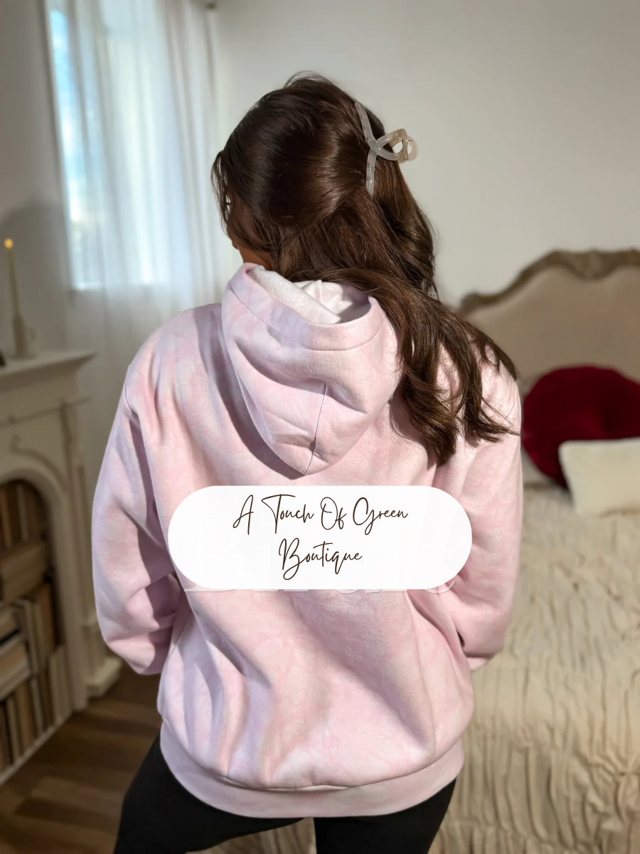 PREORDER Light Pink Camo Hoodie
