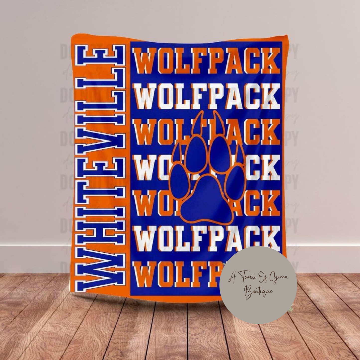 WHS Wolfpack Plush Blanket