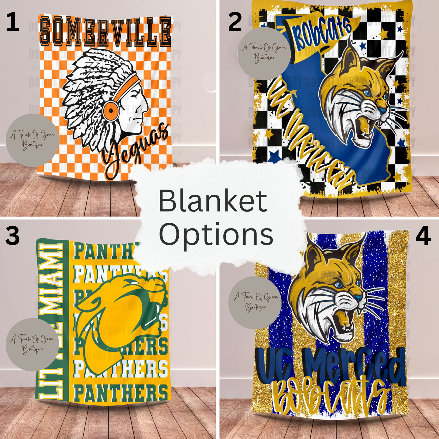 ECHS Gators Plush Blanket