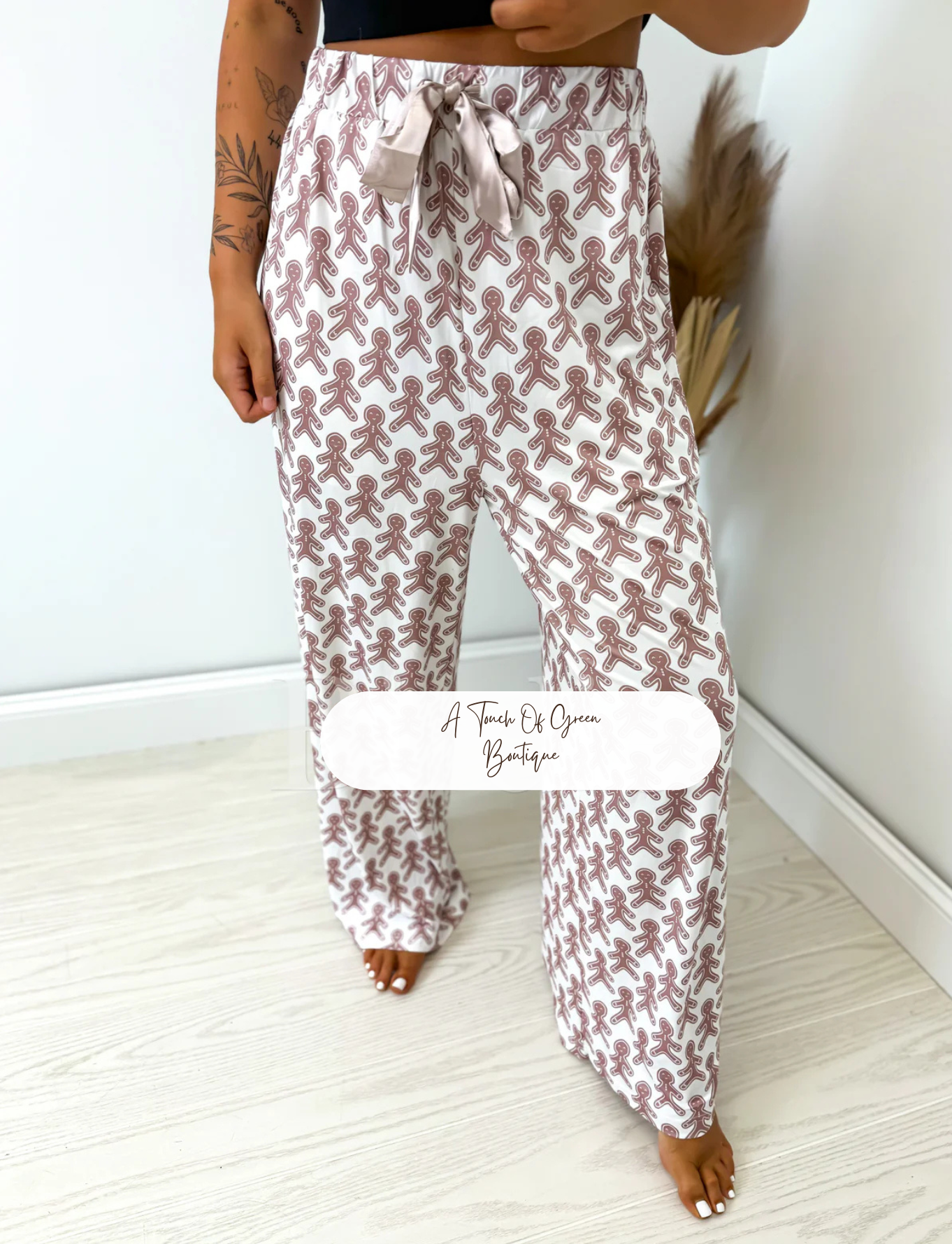 PREORDER Gingercream Dreams Pajama Pants with Satin Bow