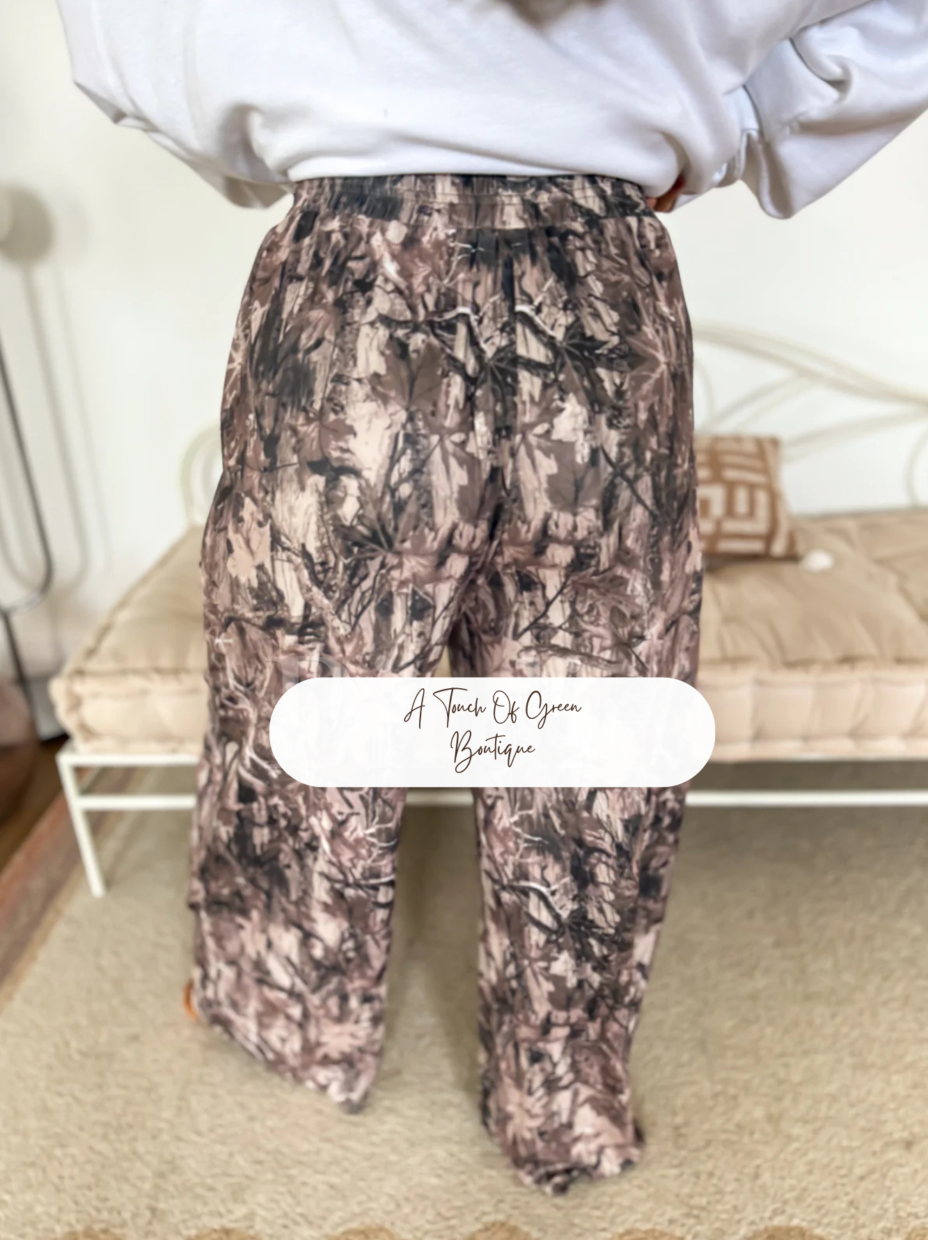 PREORDER Dark Camo Stretchy Lounge Pants