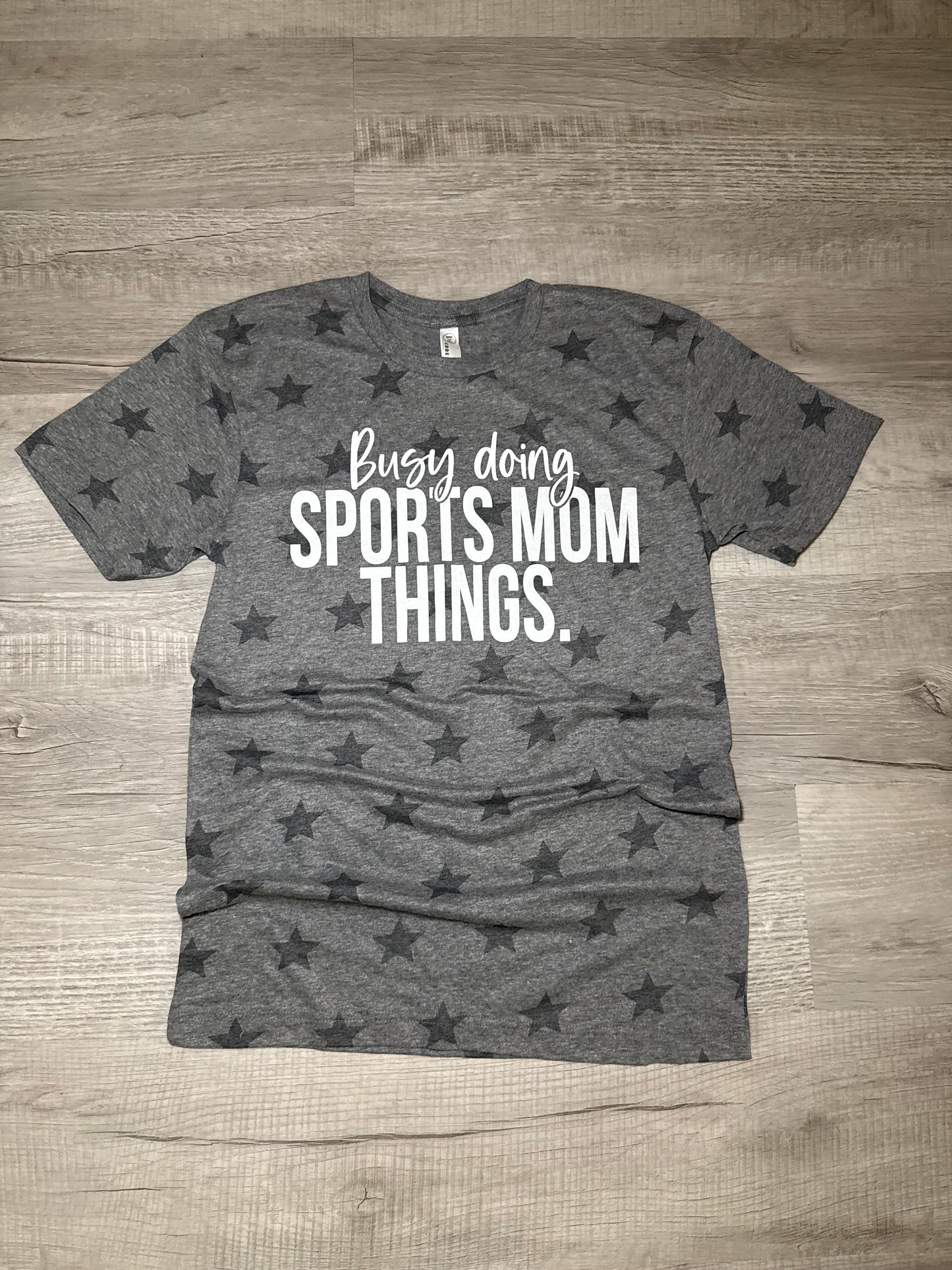 Busy Doing Sports Mom Things Tee