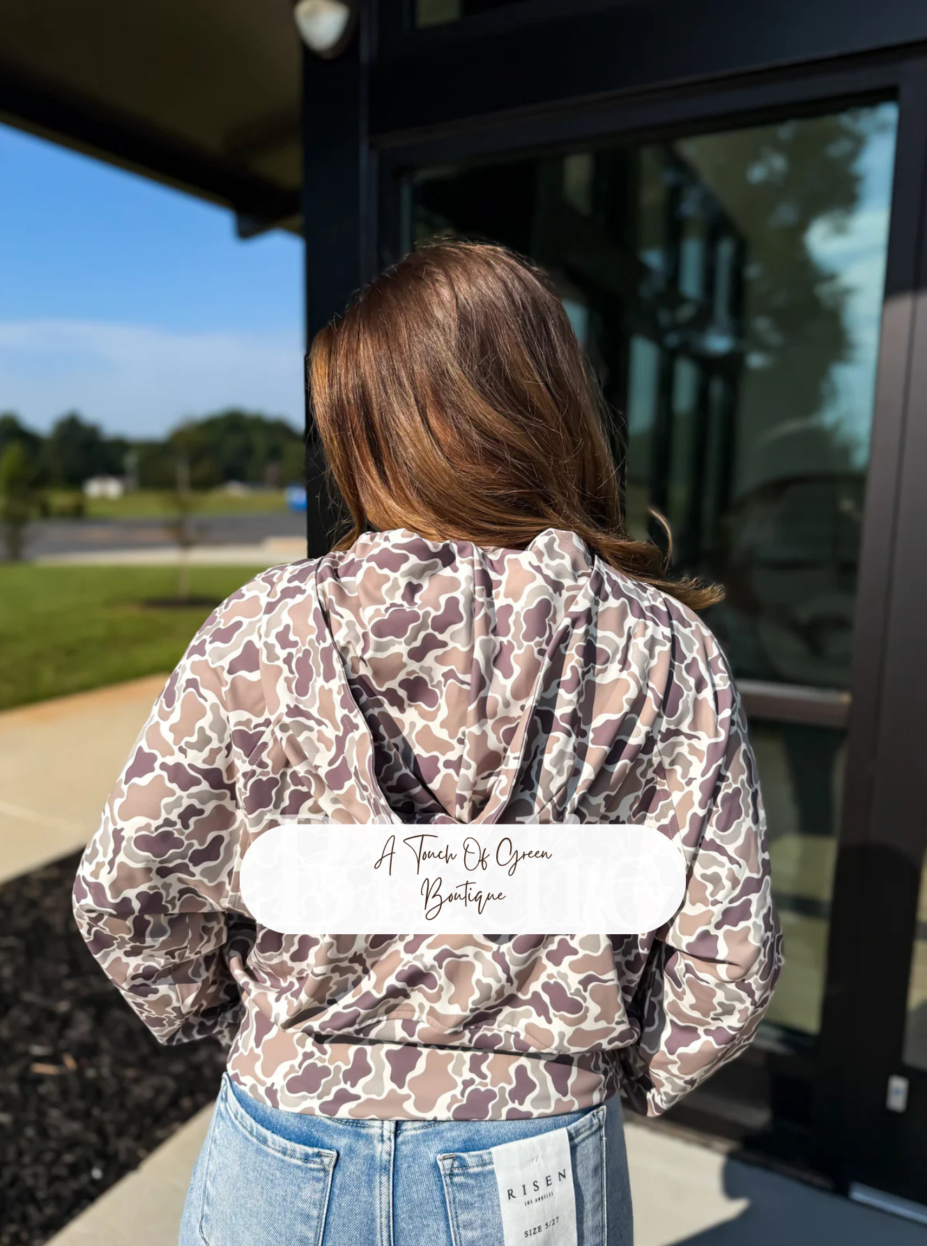 PREORDER Duck Camo Quarter Zip Pullover
