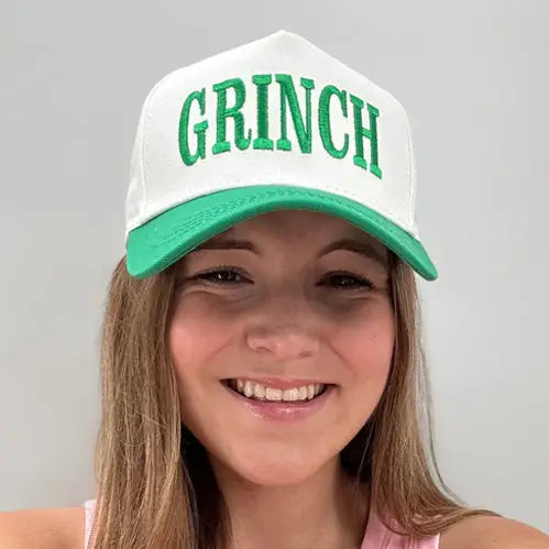 Christmas Green Grinch Trucker Hat