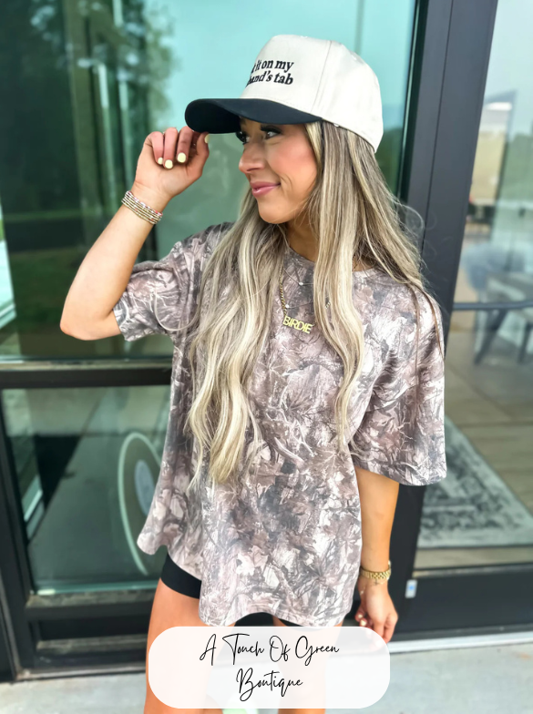 PREORDER Dark Camo Oversized Tee