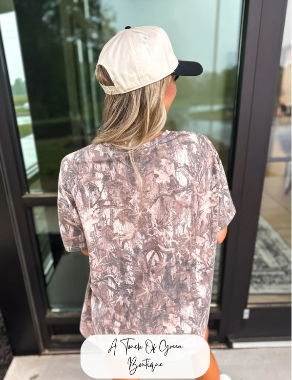 PREORDER Dark Camo Oversized Tee