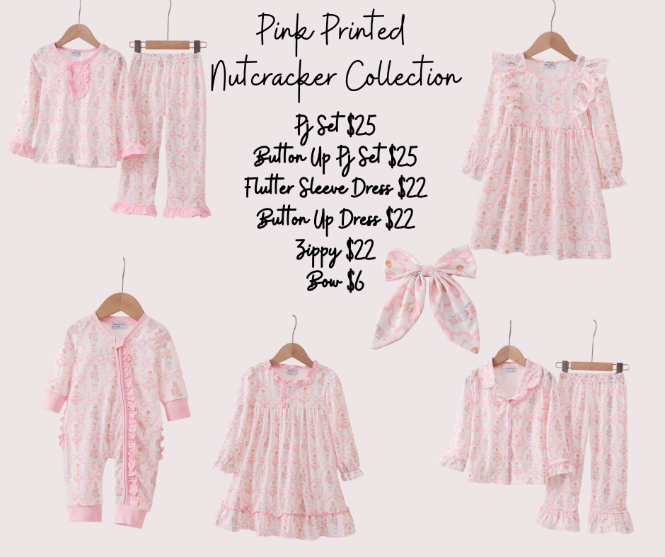 Pink Printed Nutcracker Collection