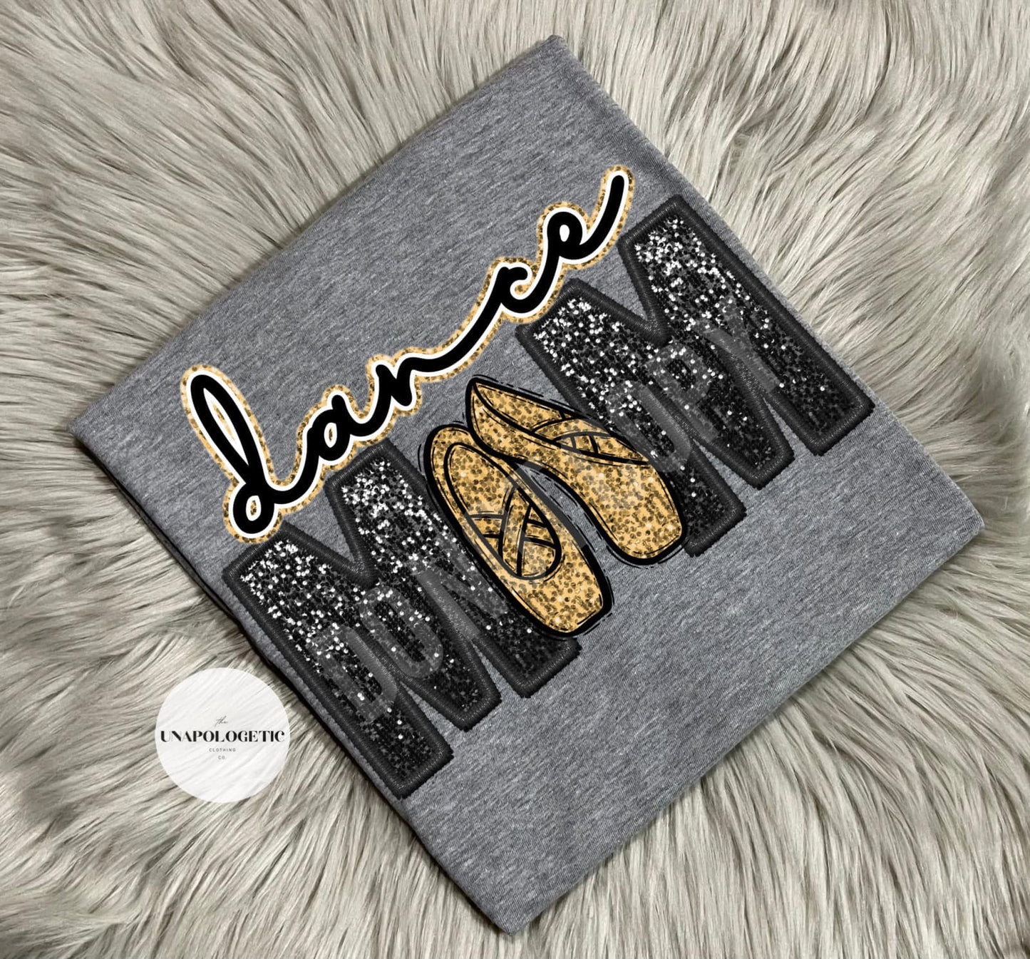 Faux Embroidered Dance Mama Tee