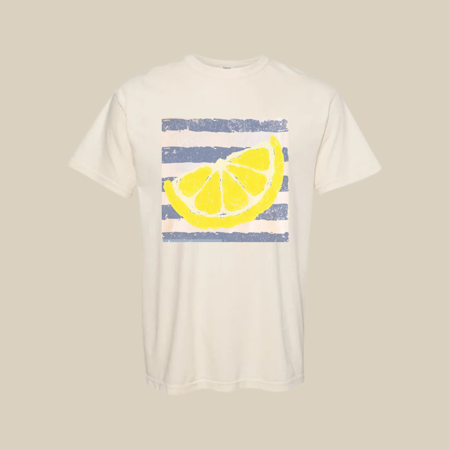 Lemon Slice Tee - ivory