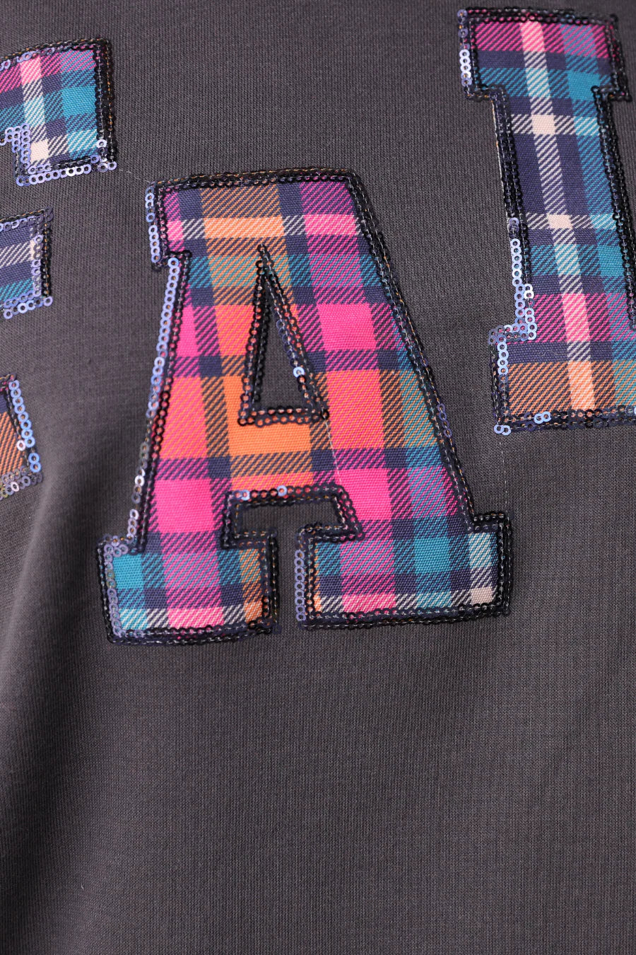 PREORDER Fall Plaid Patch Pullover