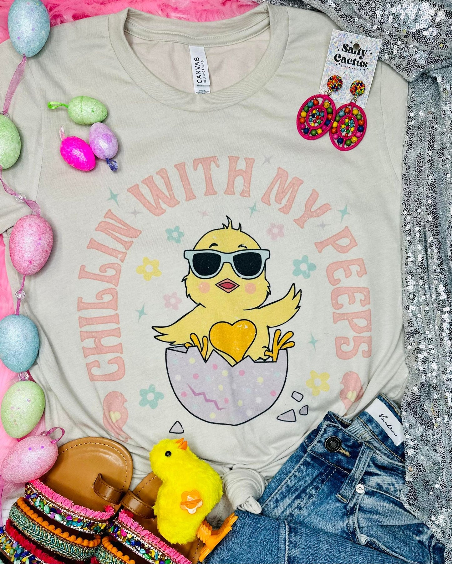 Chillin With My Peeps Tee