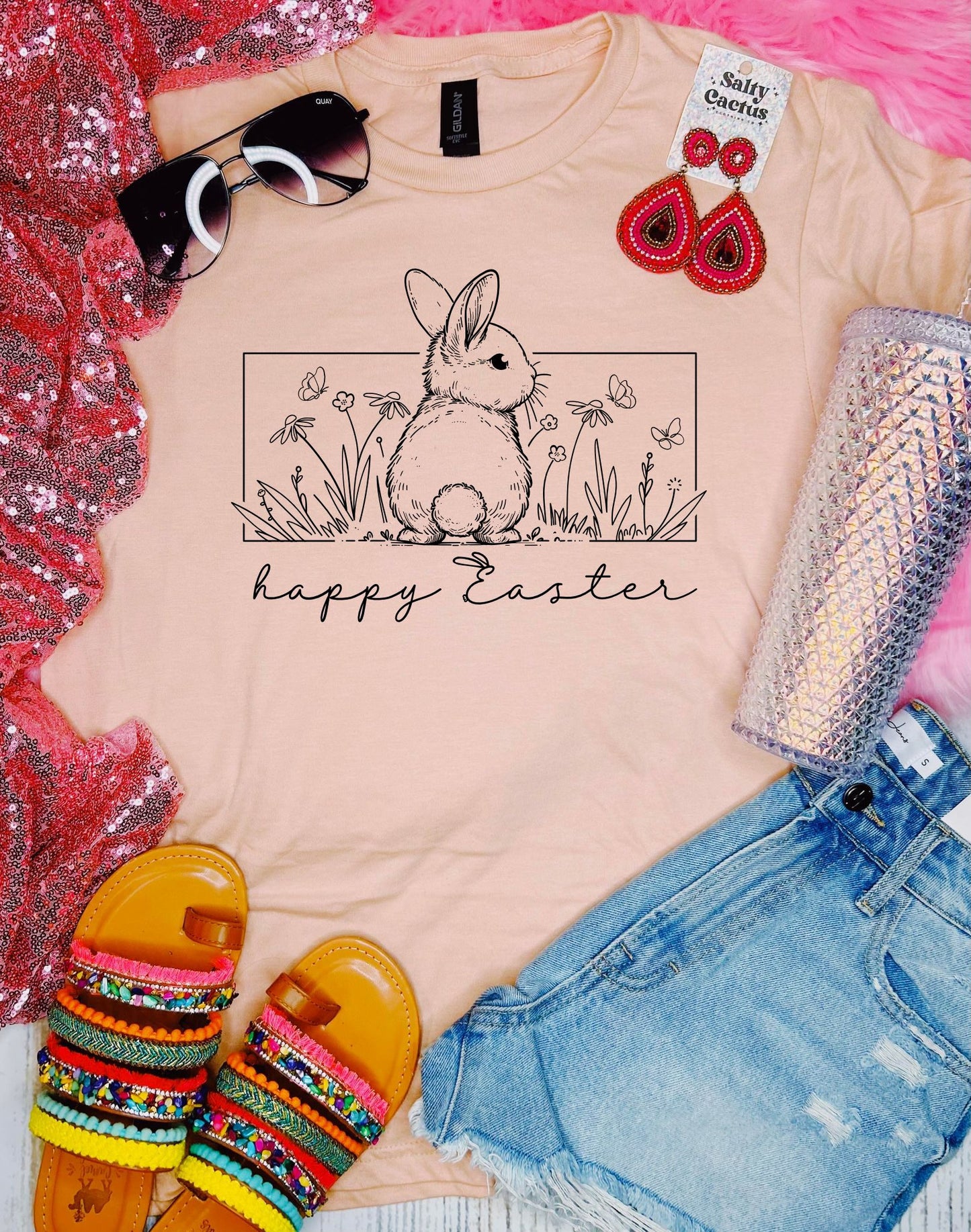 Happy Easter Bunny Tee