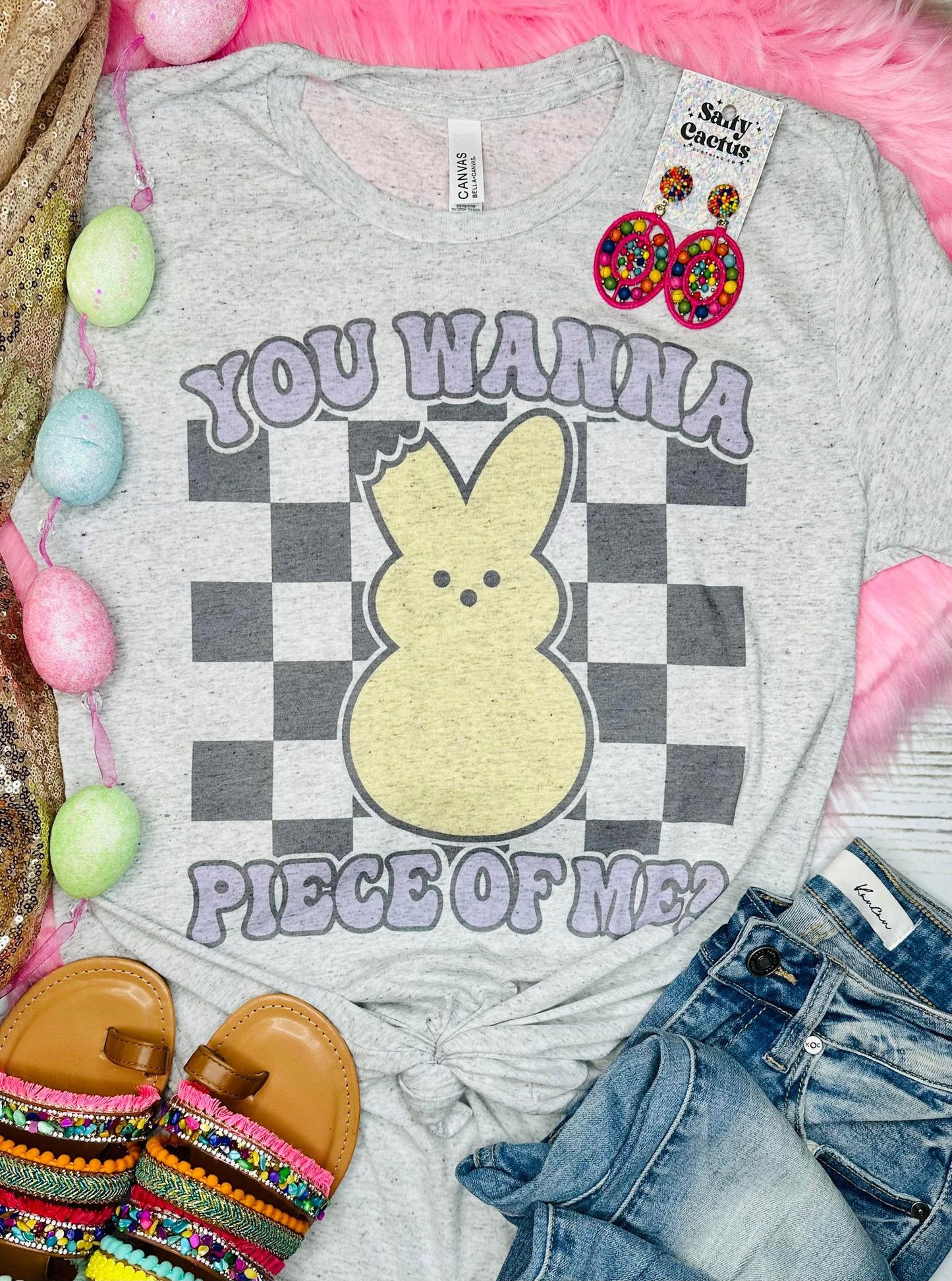 You Wanna Piece Of Me Easter Tee