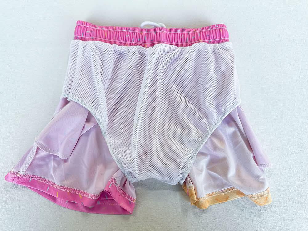 Dad & Me Waffle Ice Cream Swim Trunks