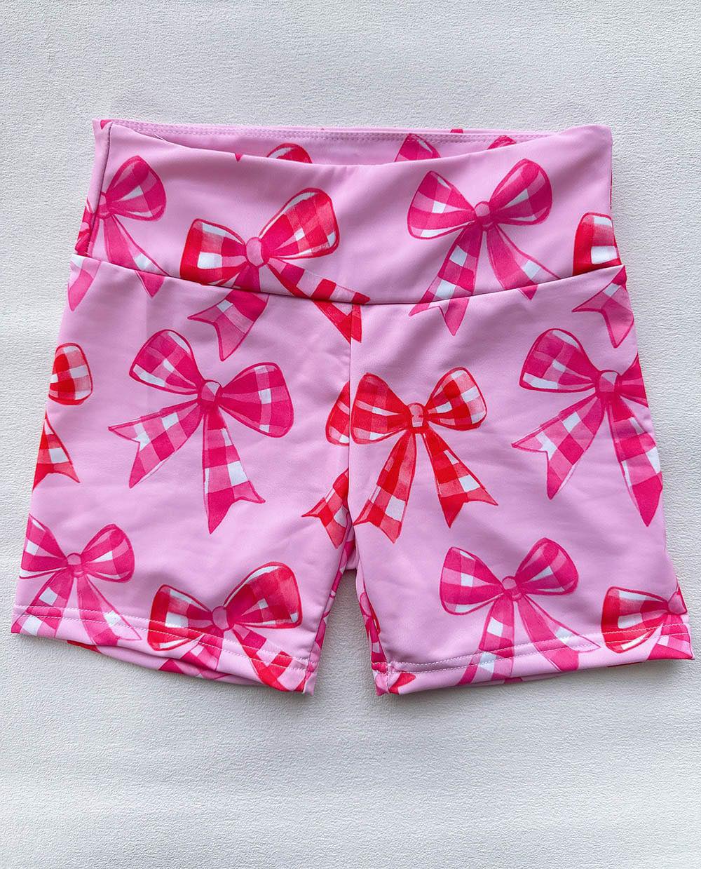 Girls Yoga Biker Shorts