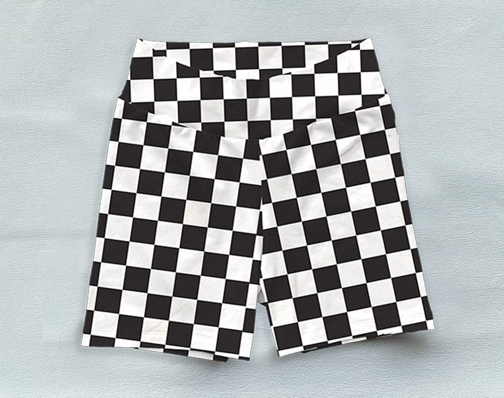 Girls Yoga Biker Shorts