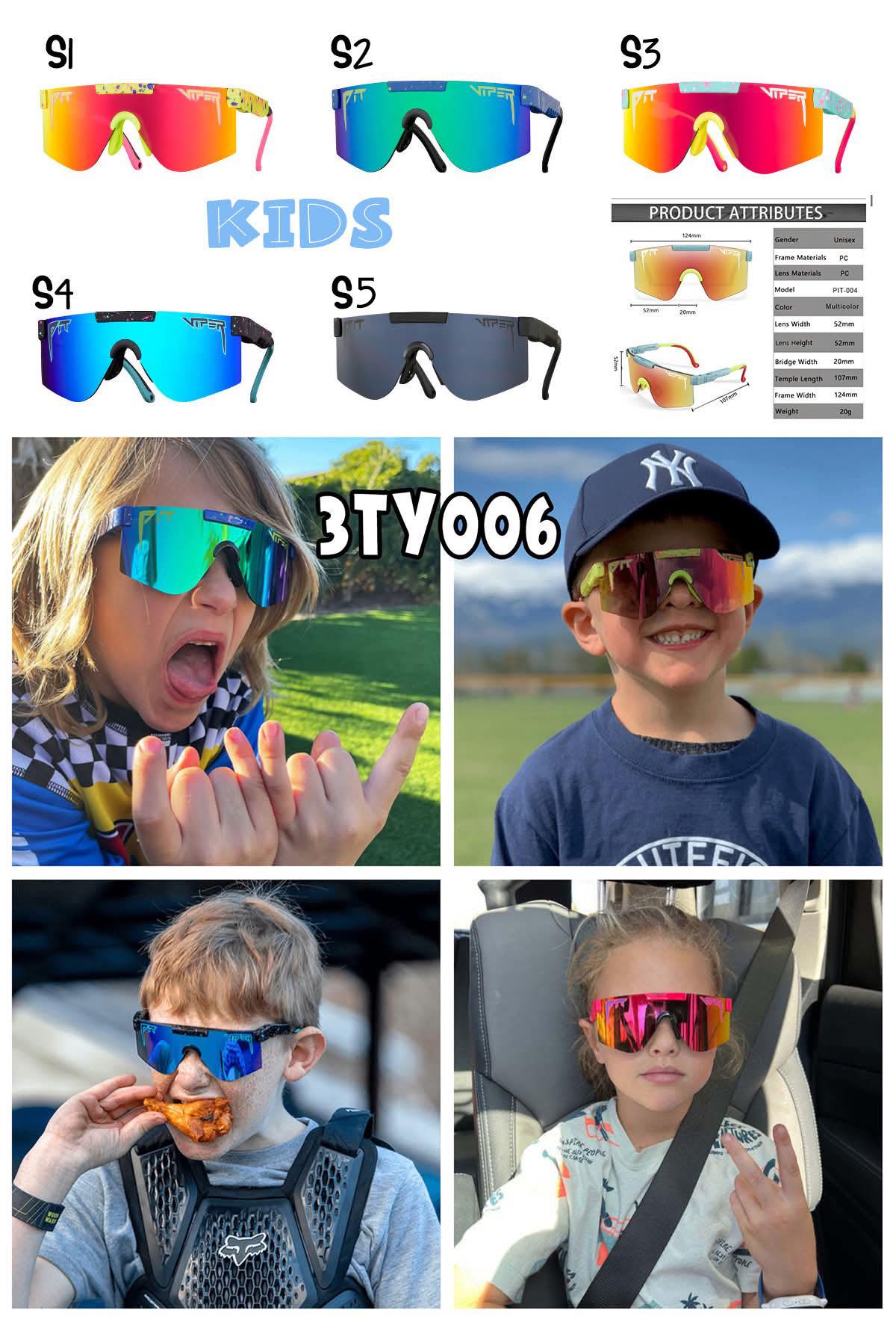 Kids Viper Sunglasses