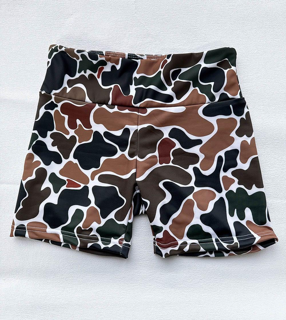 Girls Yoga Biker Shorts