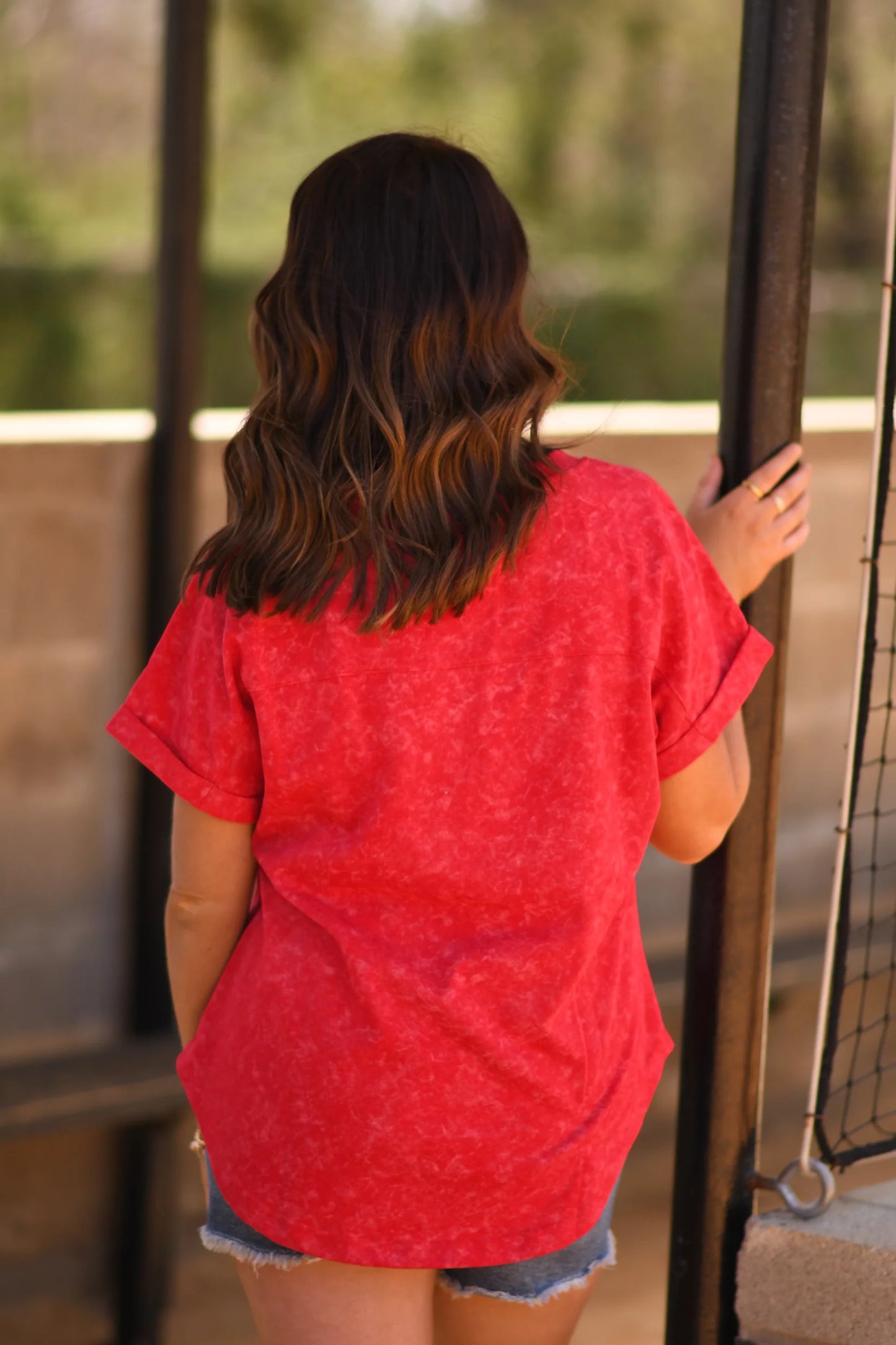 Sequin Baseball Top- PREORDER
