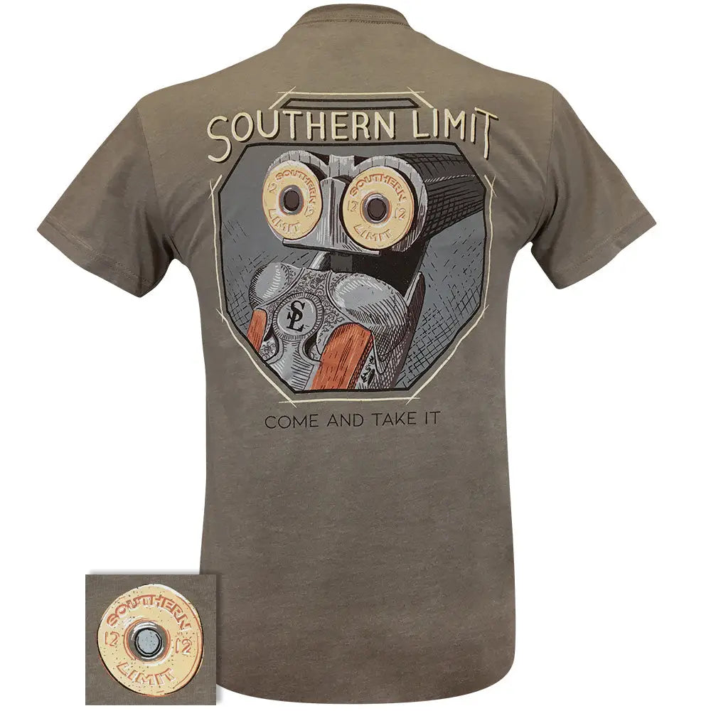 Southern Limit Shotgun Closeup Warm Grey