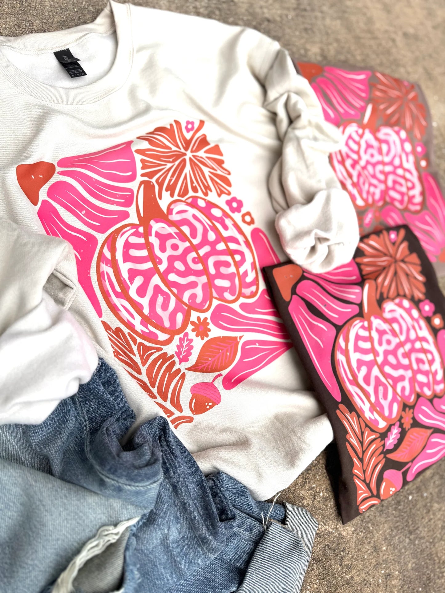 Preppy Pumpkin Tee /Sweatshirt