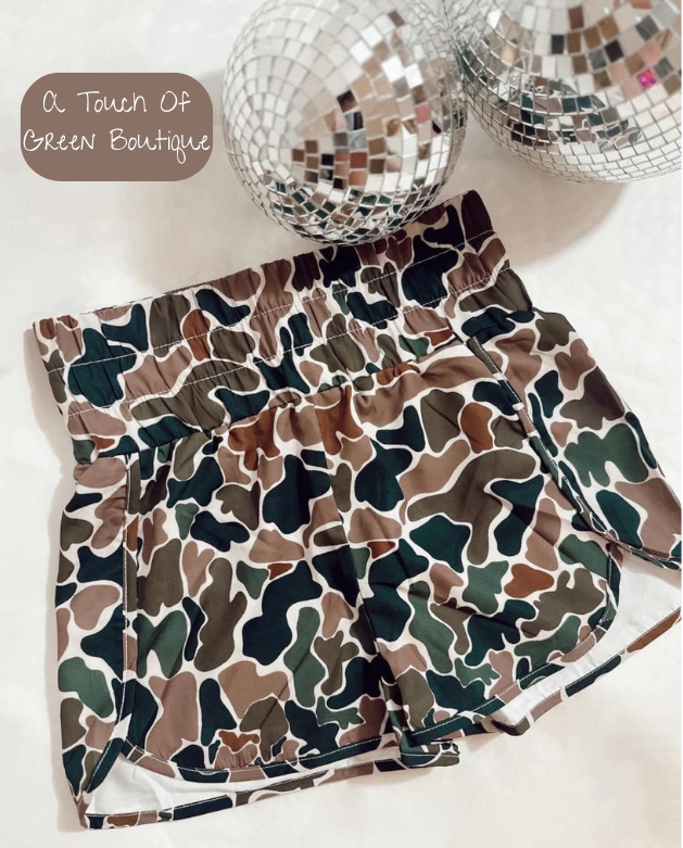 Viral Camo Shorts