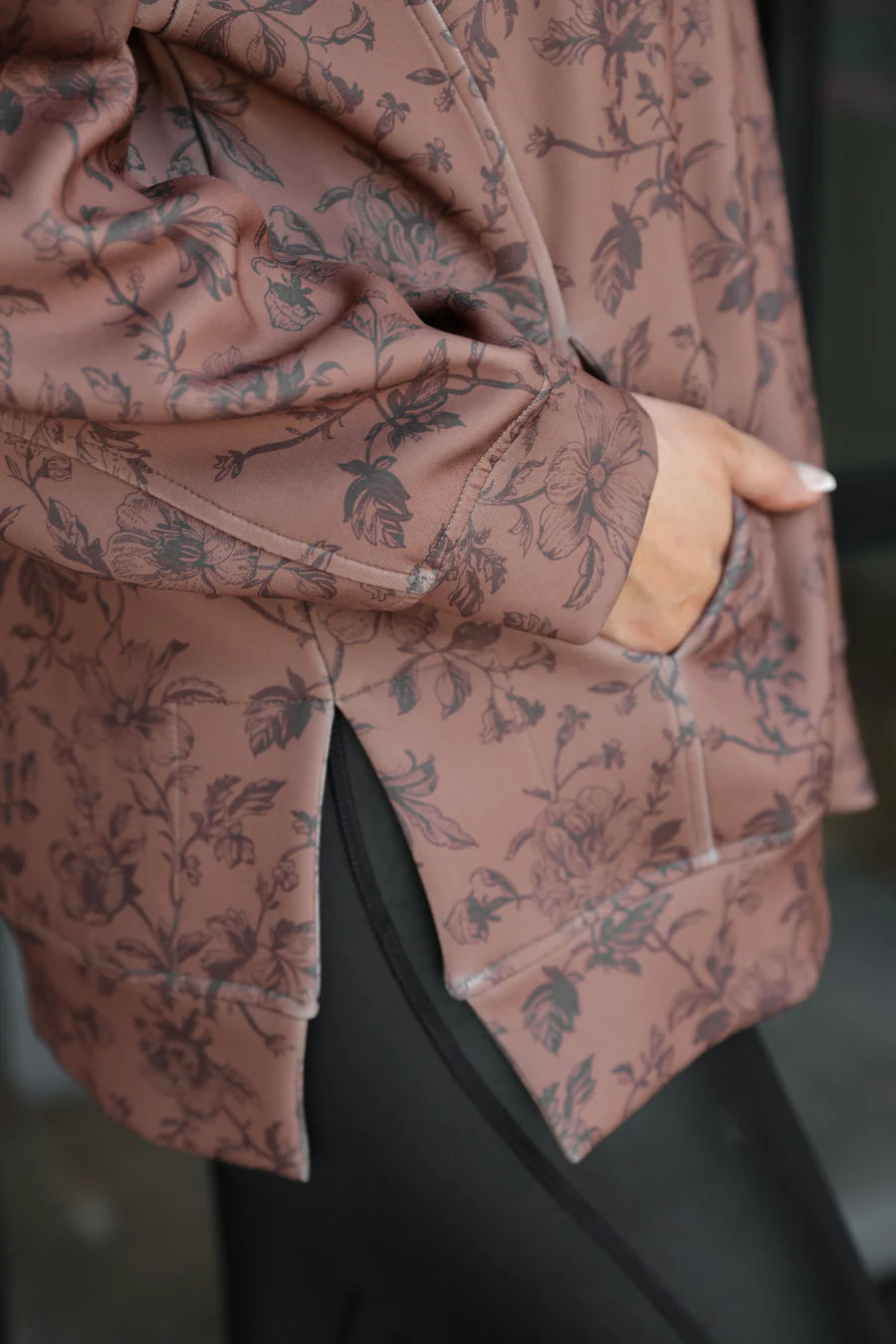 PREORDER Everyday Pullover- Rosewood Bloom