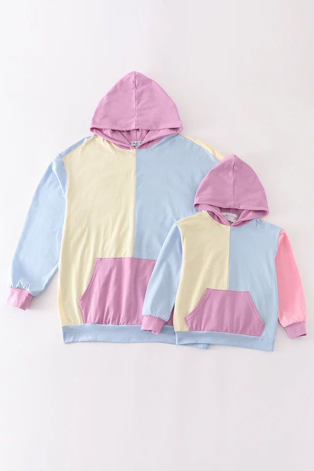 Mom & Me Colorblock Hoodie