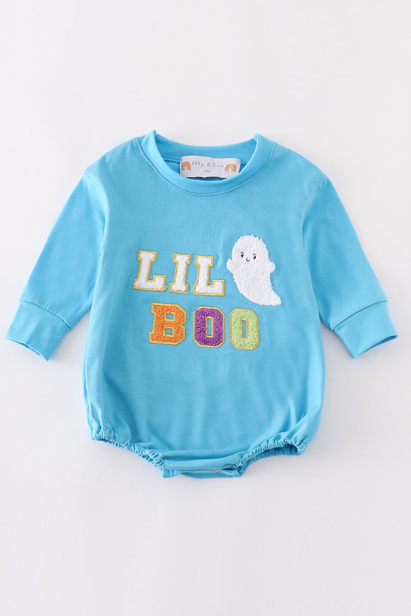 Blue Halloween Lil Boo Bubble
