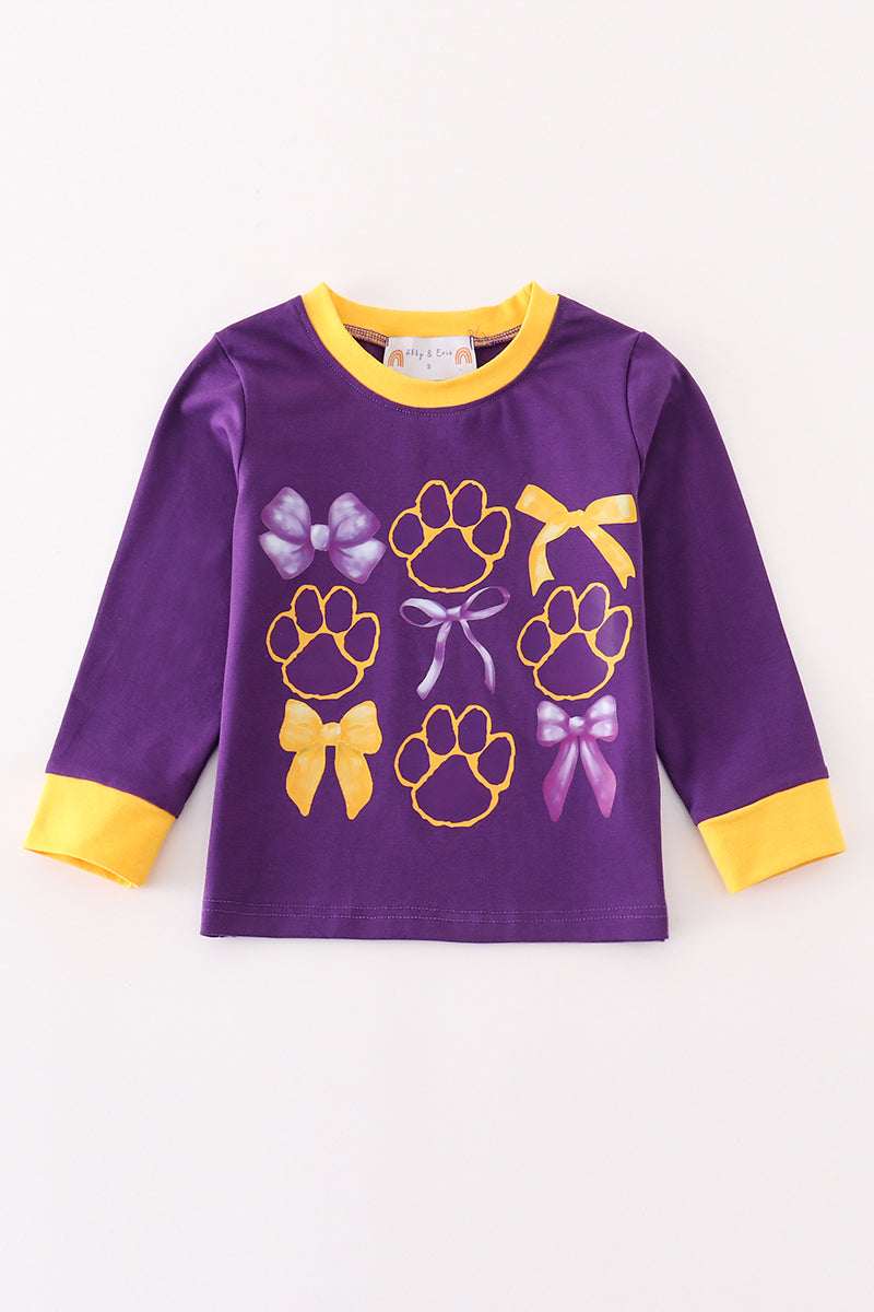 Boys LSU Tigers Long Sleeve Top