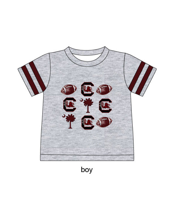 South Carolina Gamecocks Football Stripe Tee