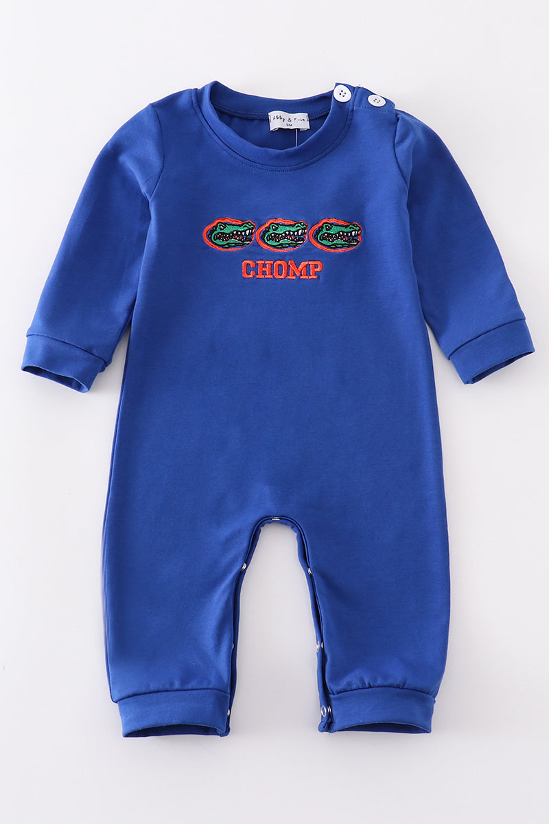 Embroidered Florida Gators Chomp Romper