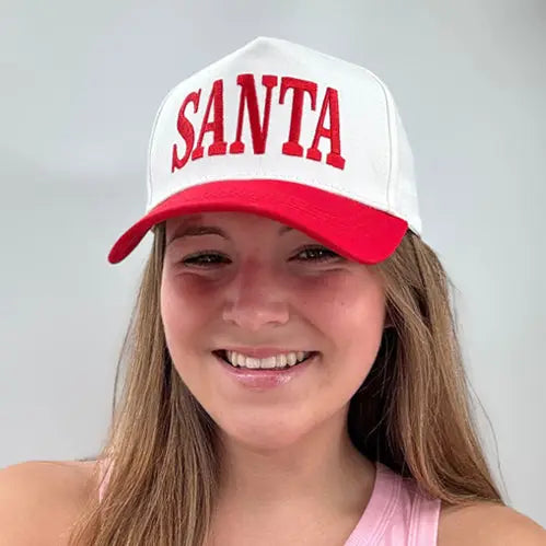 Christmas Red Santa Trucker Hat