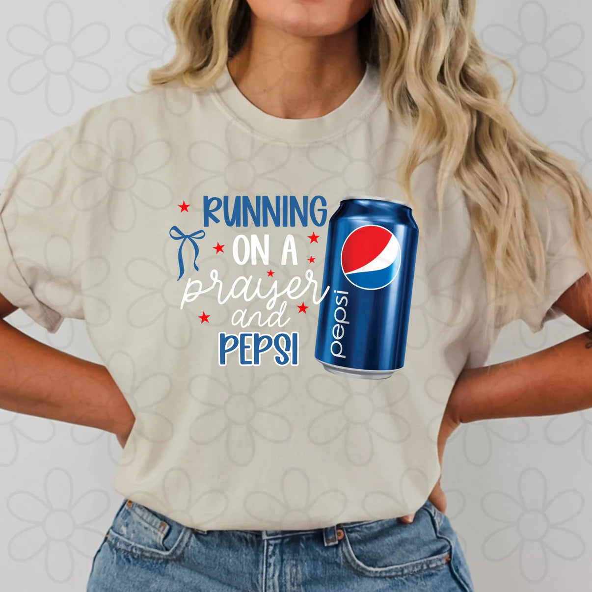 Running On A Prayer & Pepsi Graphic Tee