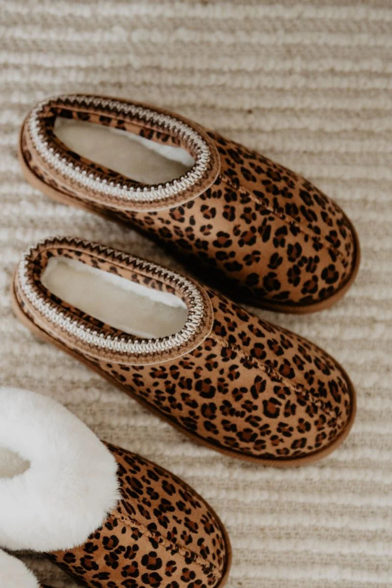 Leopard Print Women's Slippers