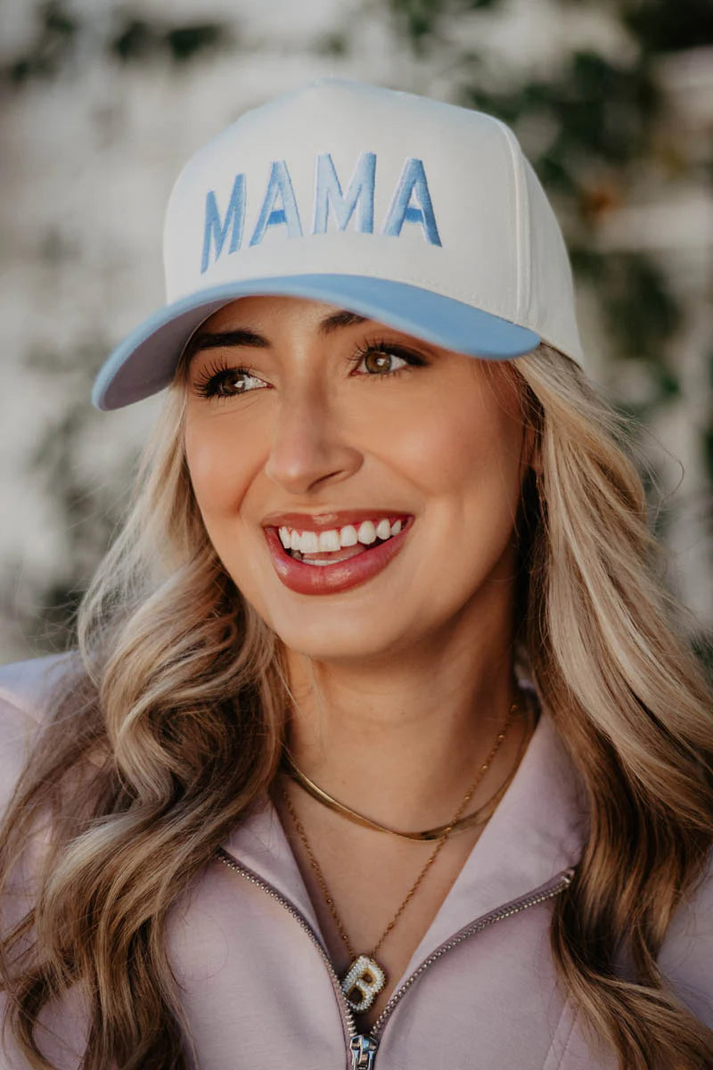 Mama Retro Two Toned Vintage Hat