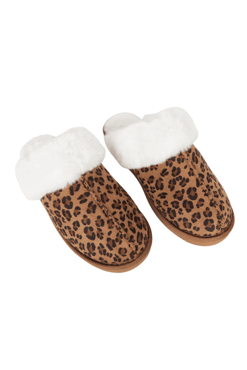 Leopard Print Women's Slippers