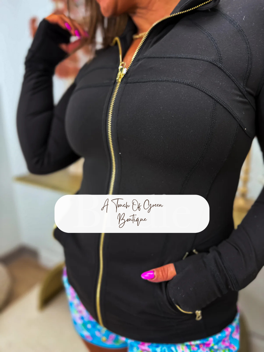 PREORDER Empire Flex Active Jacket in Black