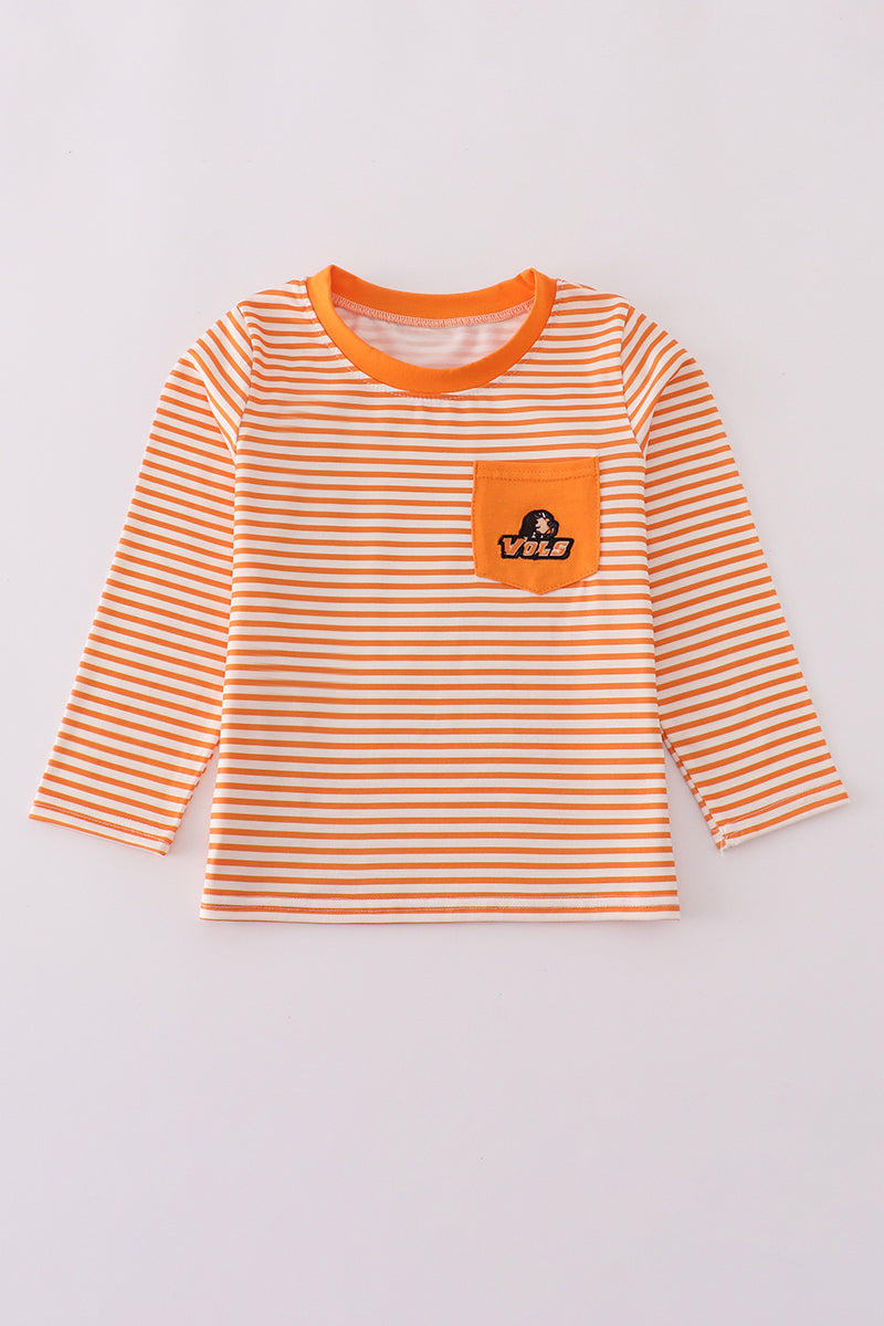 Boys Embroidered Tennessee Volunteers Long Sleeve Top