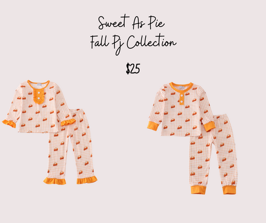 Sweet As Pie Fall Pj Collection