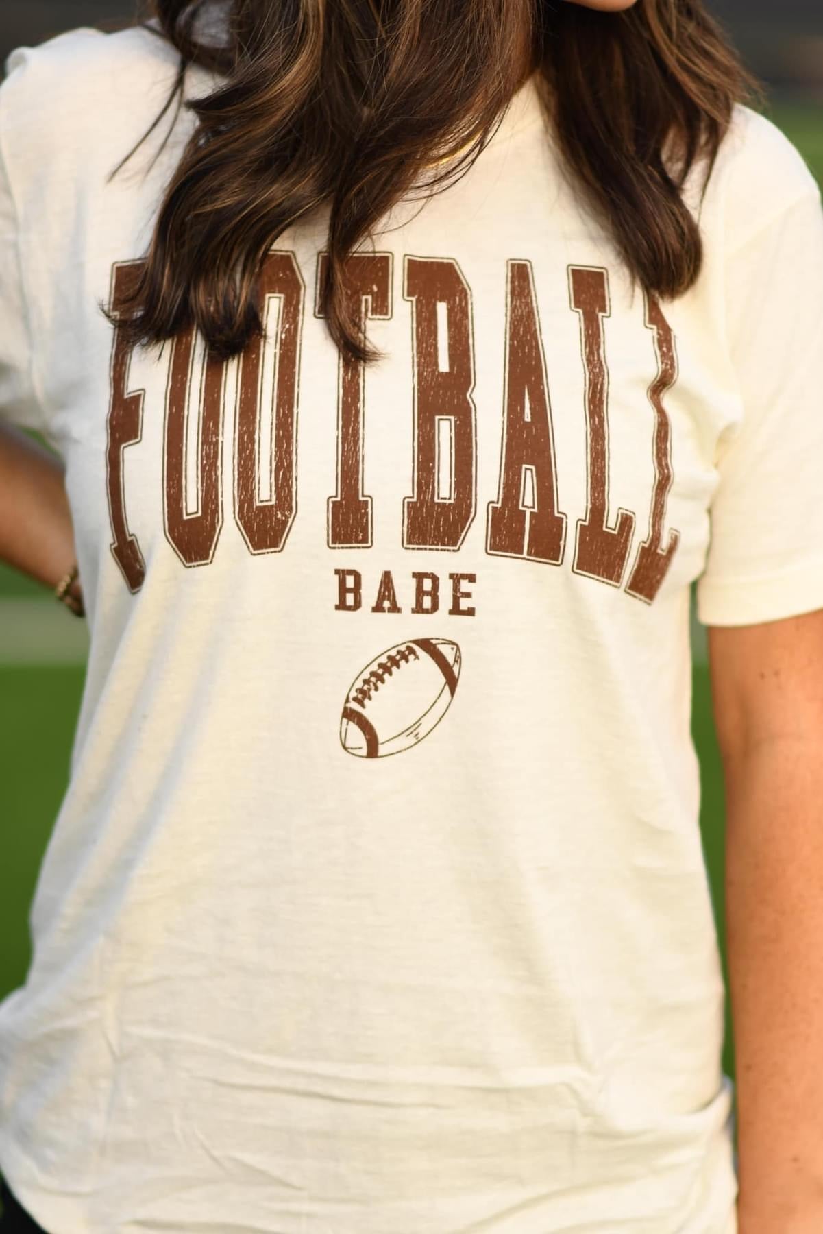 FOOTBALL BABE TEE