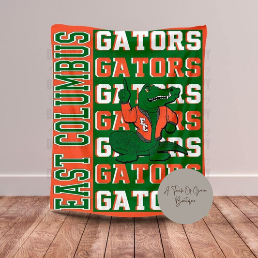 ECHS Gators Plush Blanket