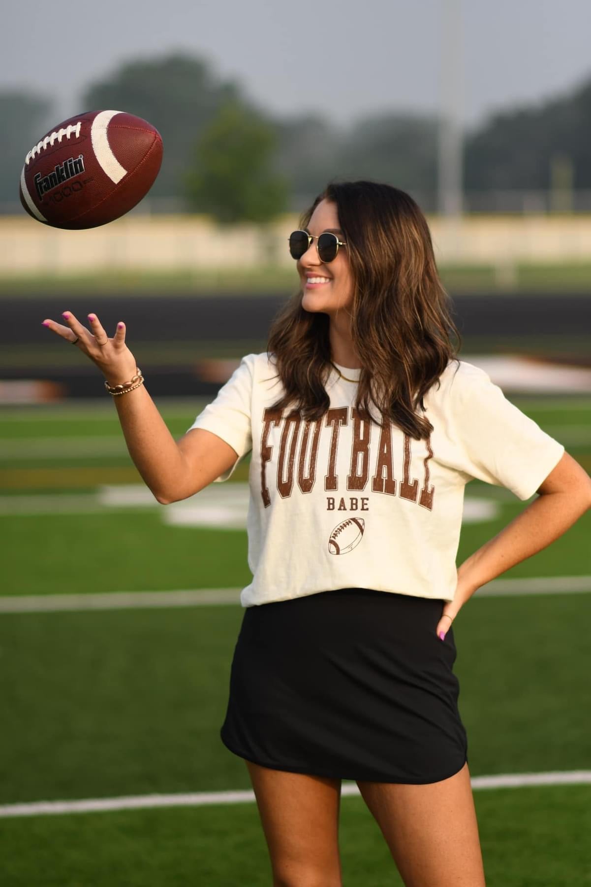 FOOTBALL BABE TEE