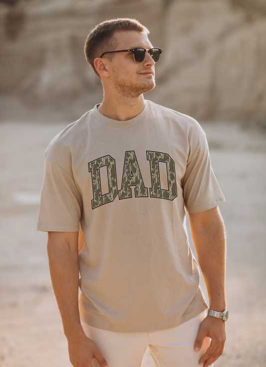 Bottomland Camo Dad T-shirt