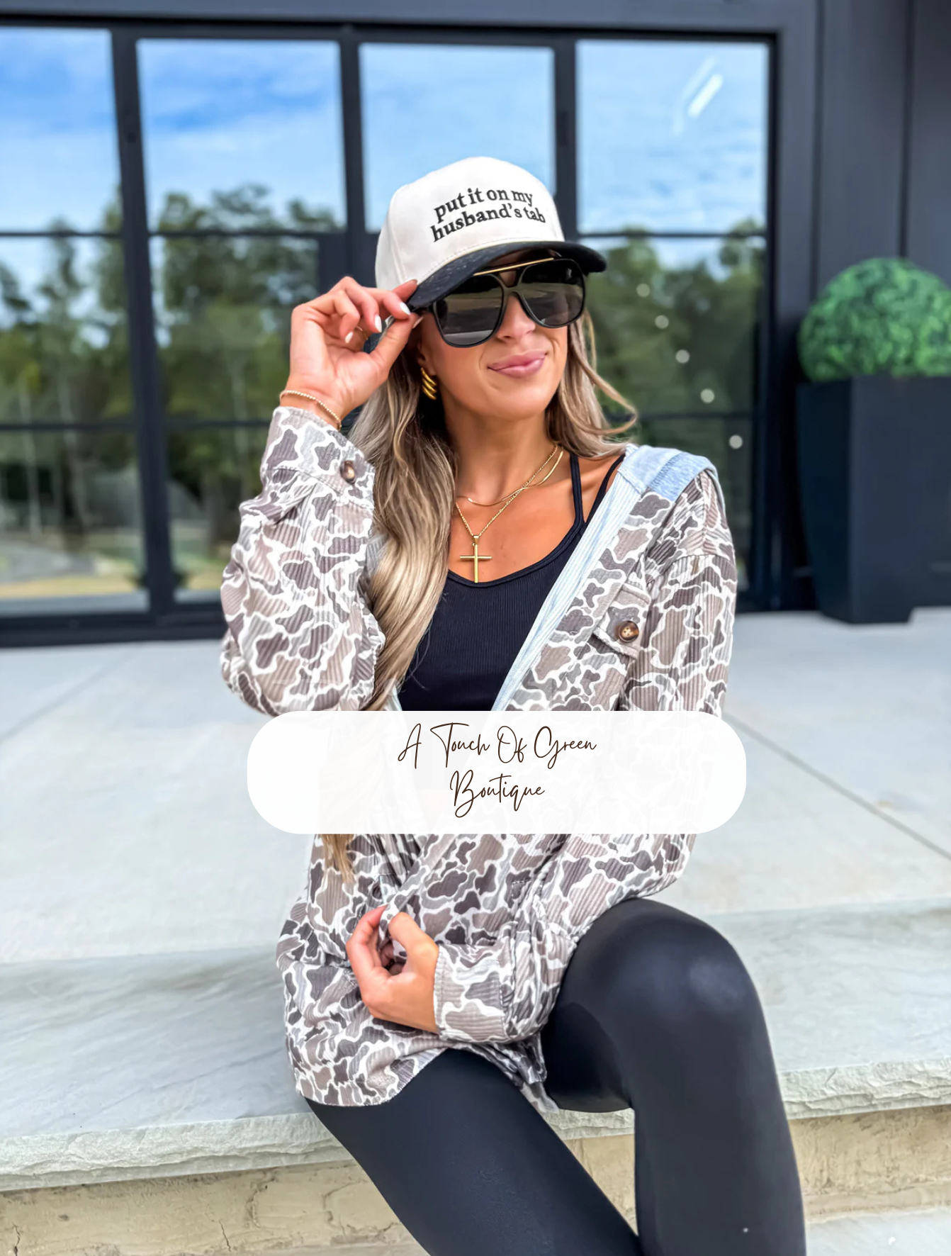 PREORDER Ribbed Shacket with Gray Hood in Duck Camo