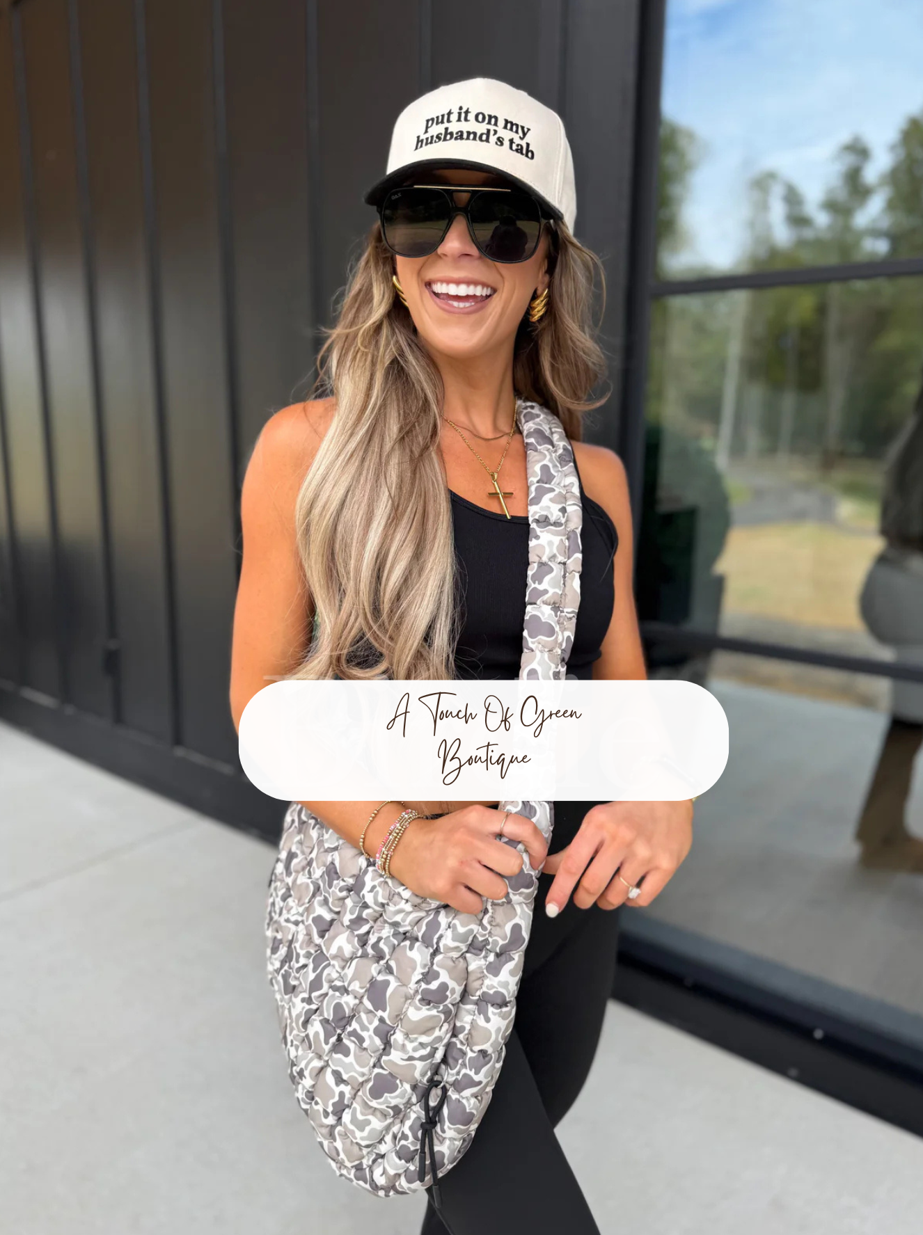 PREORDER Duck Camo Quilted Bag