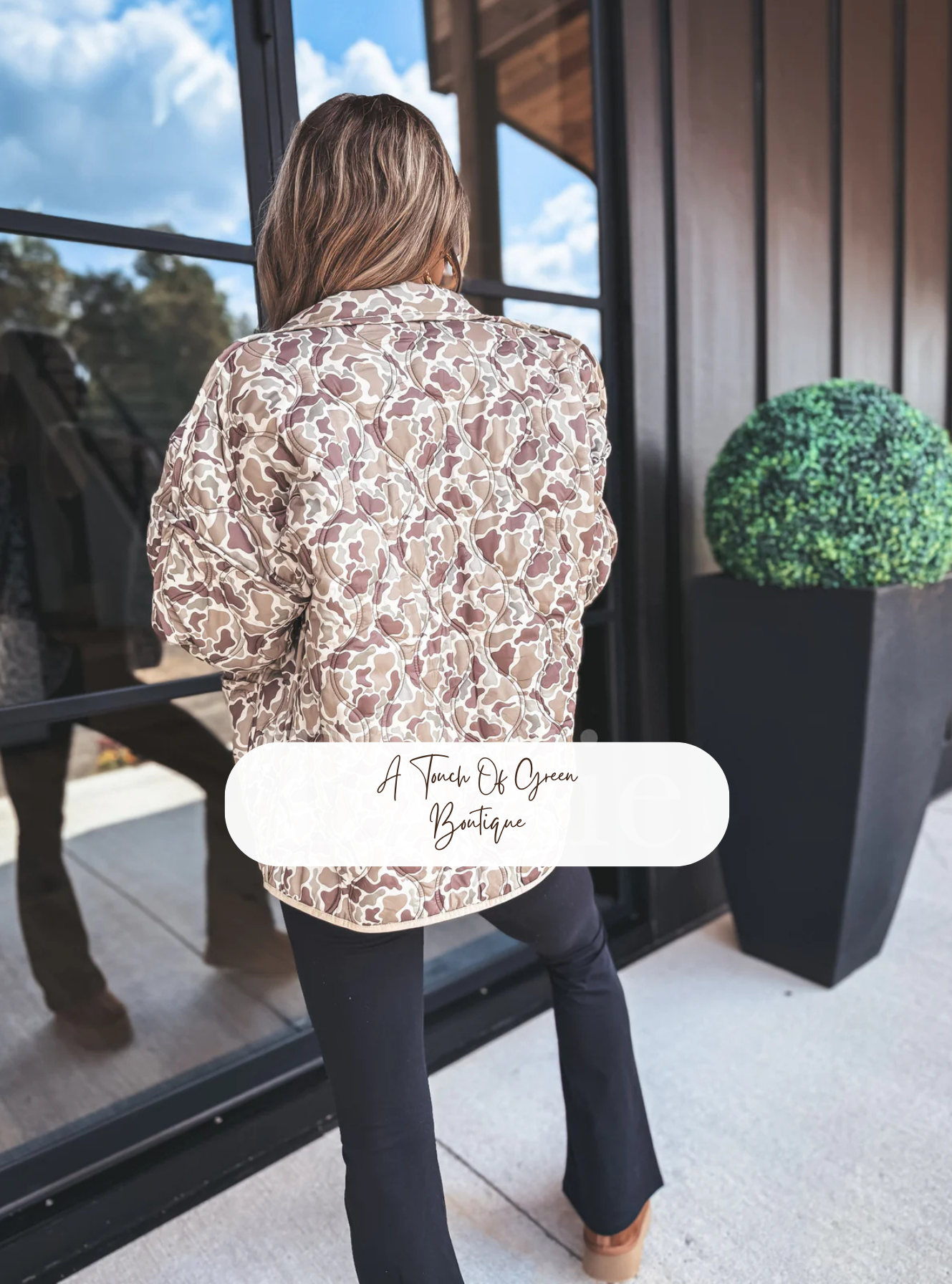 PREORDER Cozy Cloud Jacket in Duck Camo